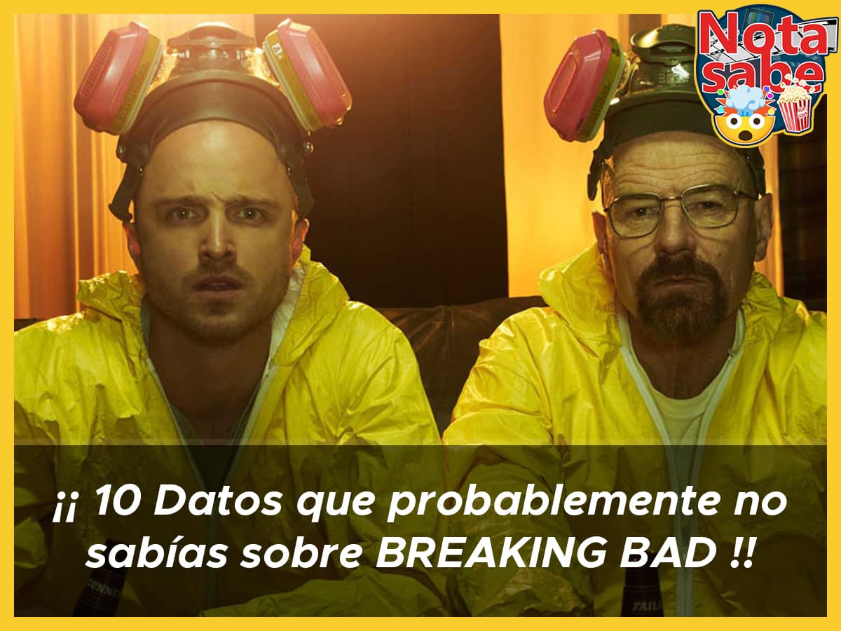 10 Datos que probablemente no sabías sobre Breaking Bad